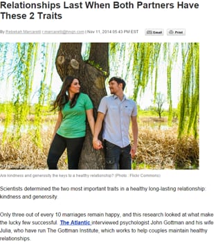 Relationships Last When Both Partners Have These 2 Traits